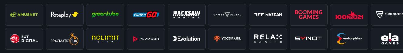 Explorează toți furnizorii de software disponibili în lobby-ul Casino Spinner